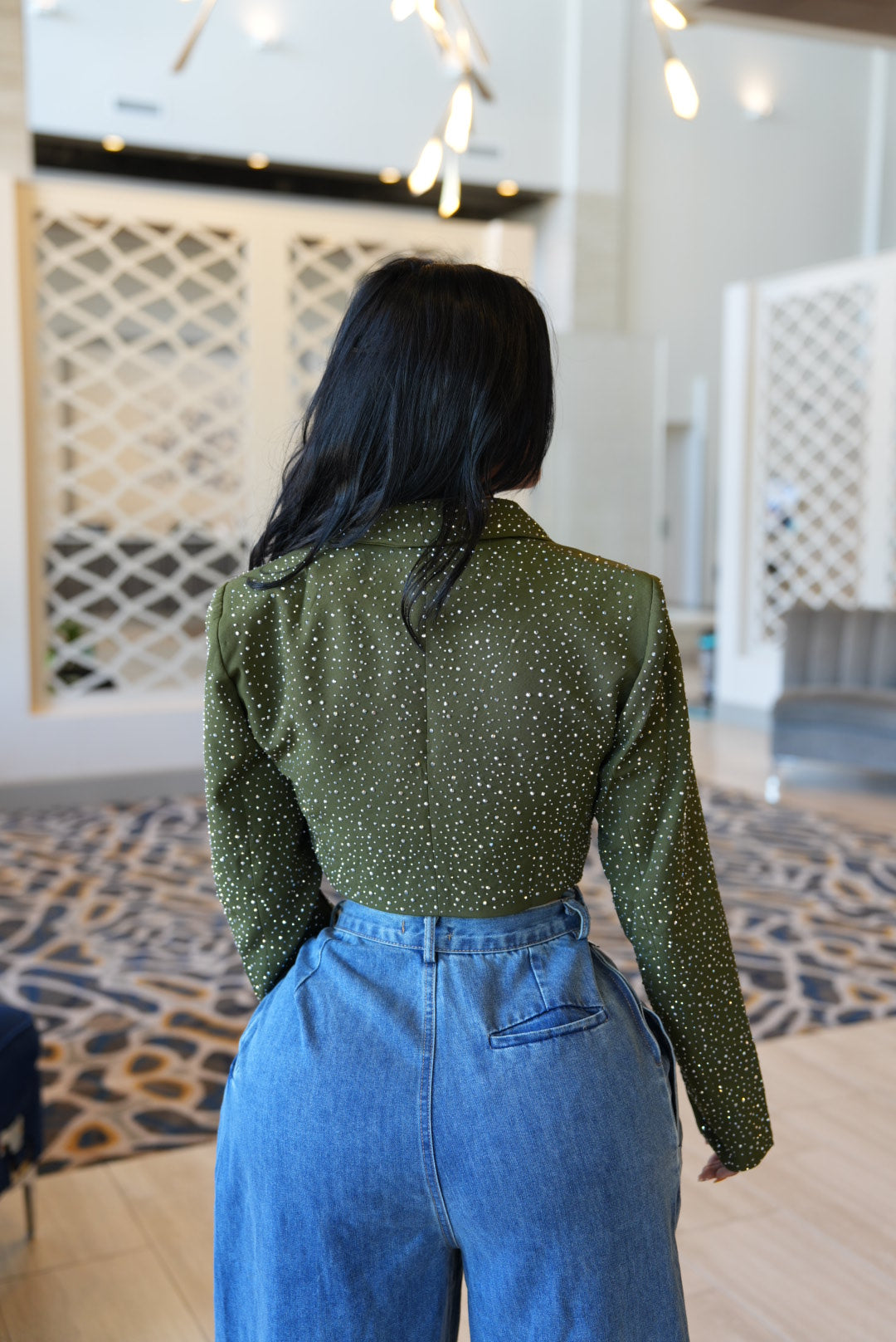 Blazer olive