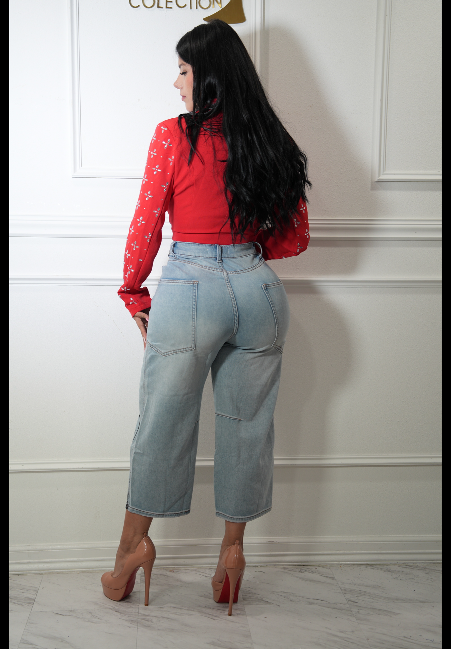 Mickey jeans capri