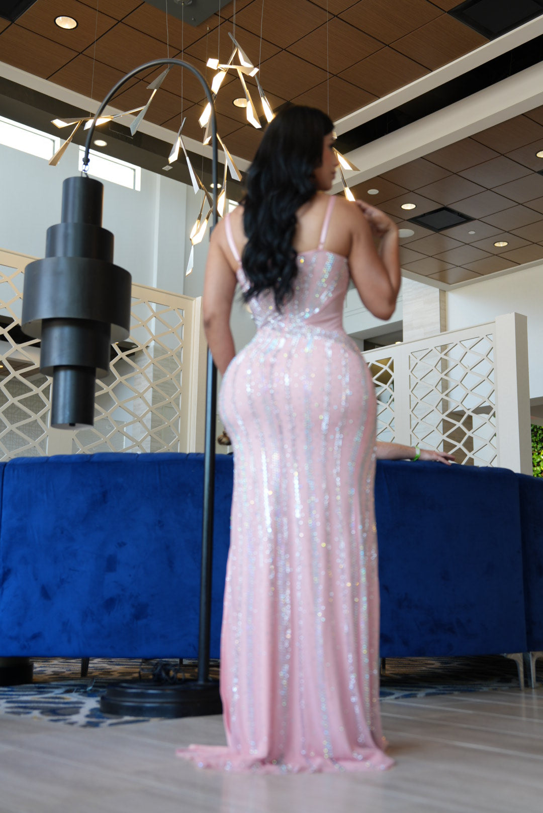 pink maxi