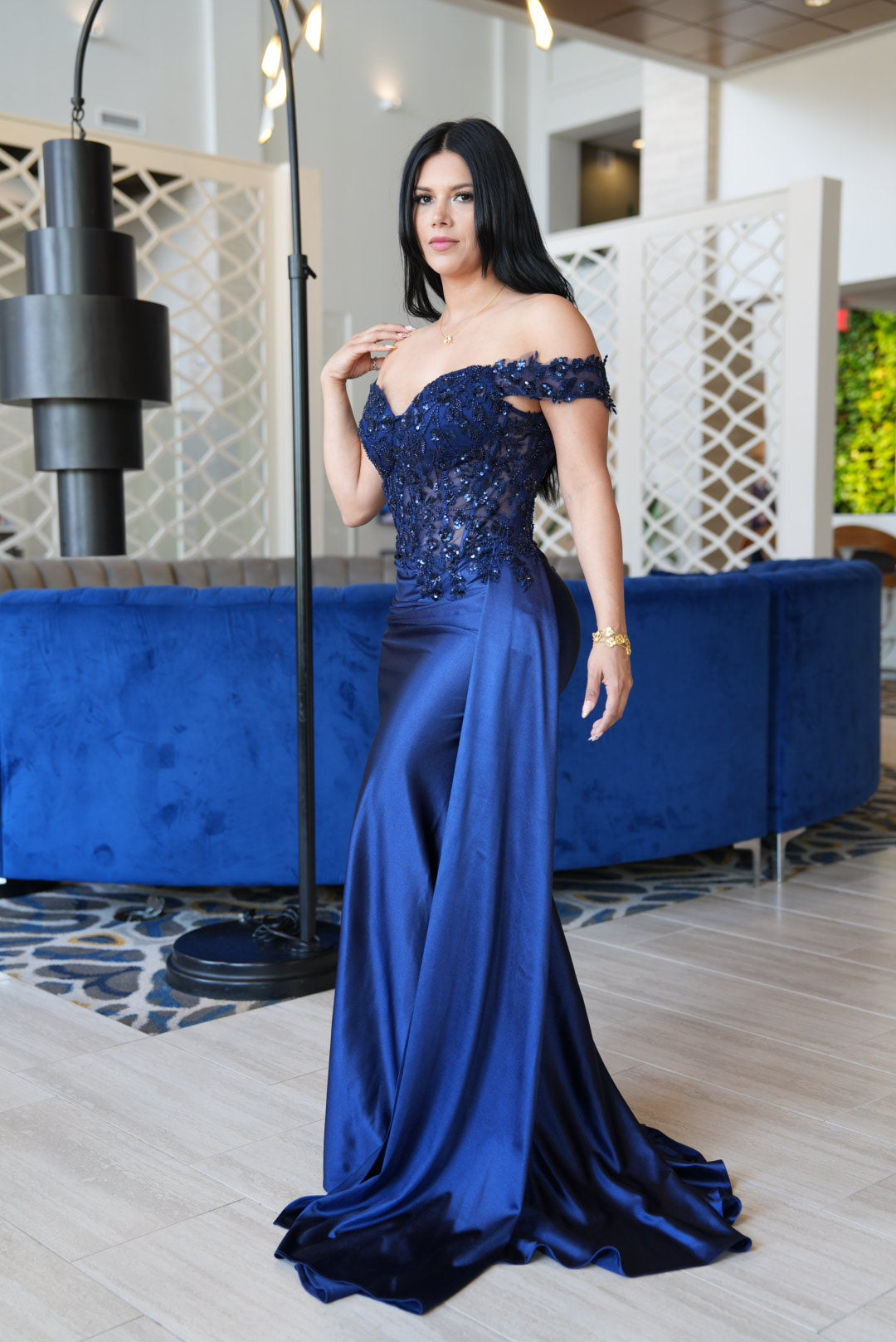 Navy maxi