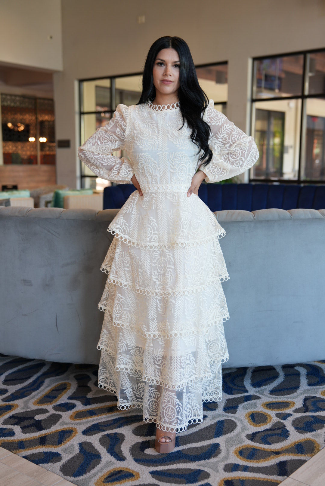 Alina dress ivory