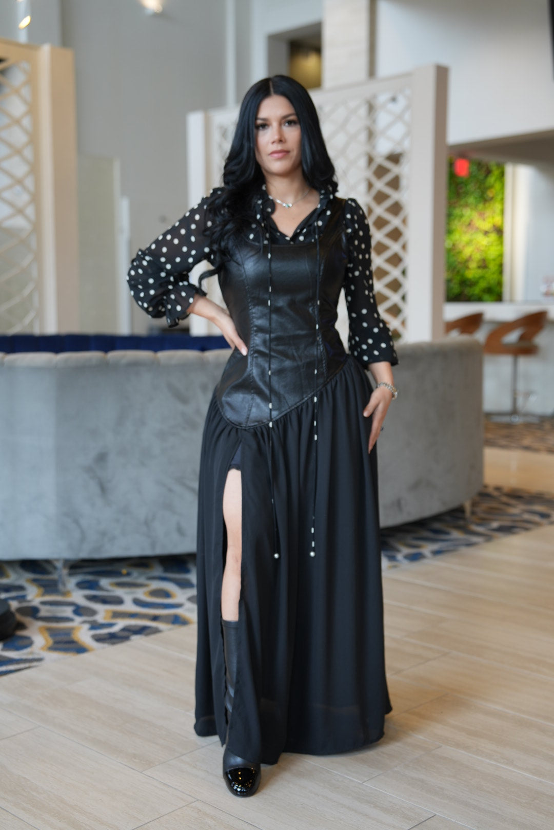 Leather dress /no shirt included