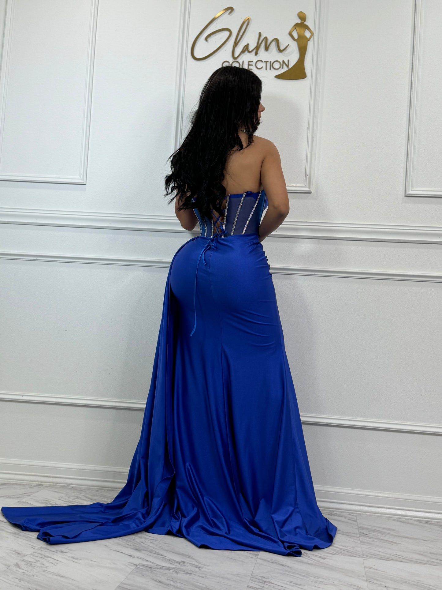 Royal Blue maxi