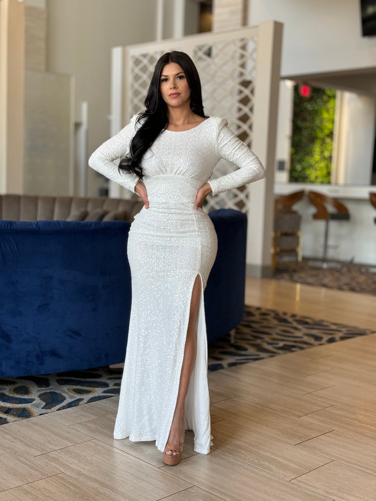 White maxi