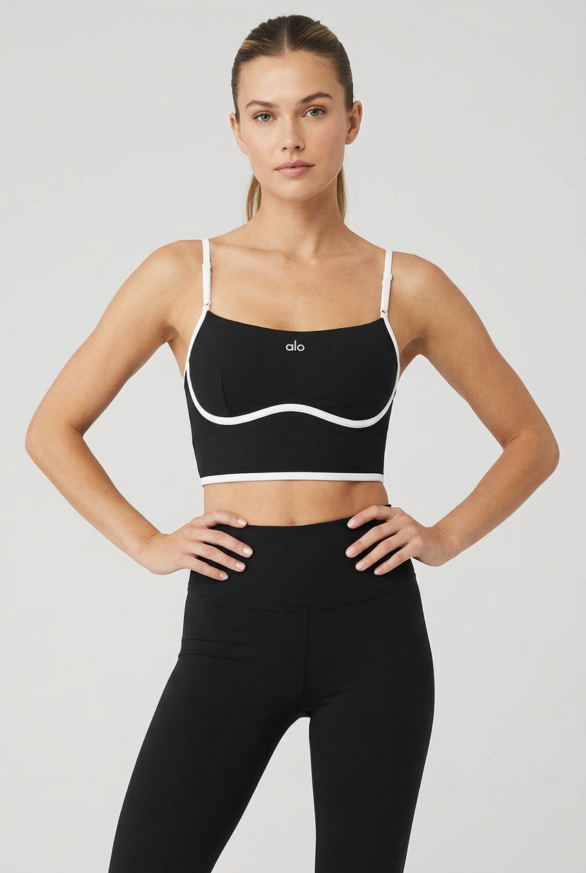 Top white black