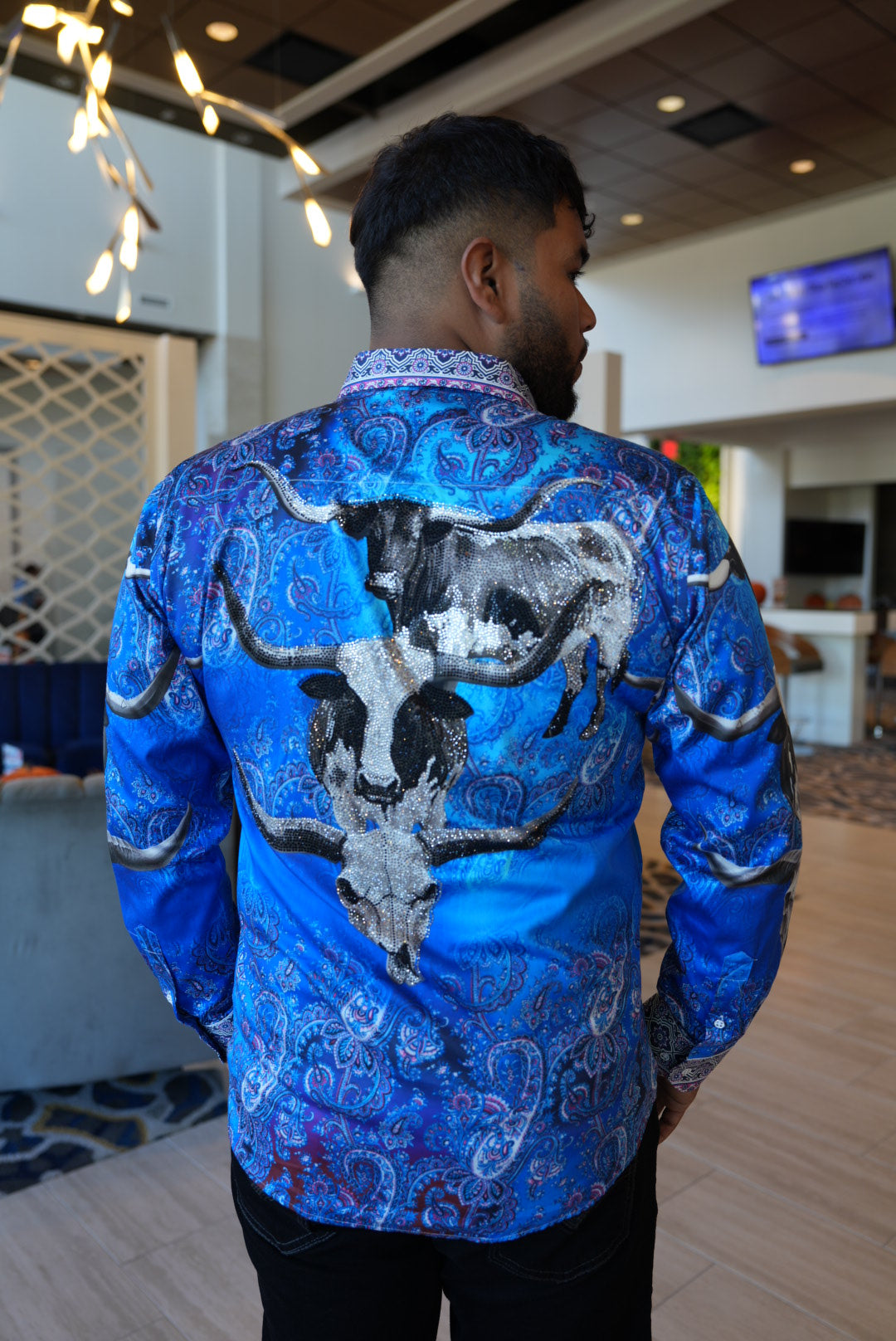 El toro rhinestone shirt