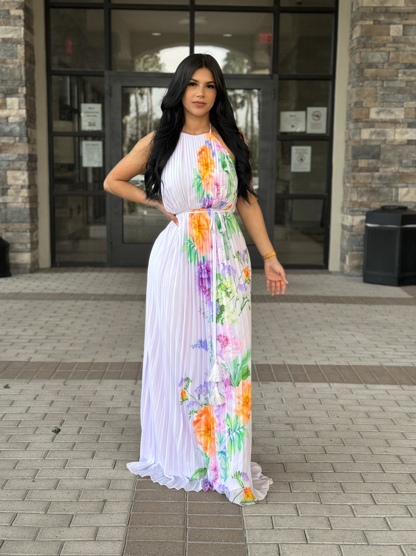 Lila maxi dress