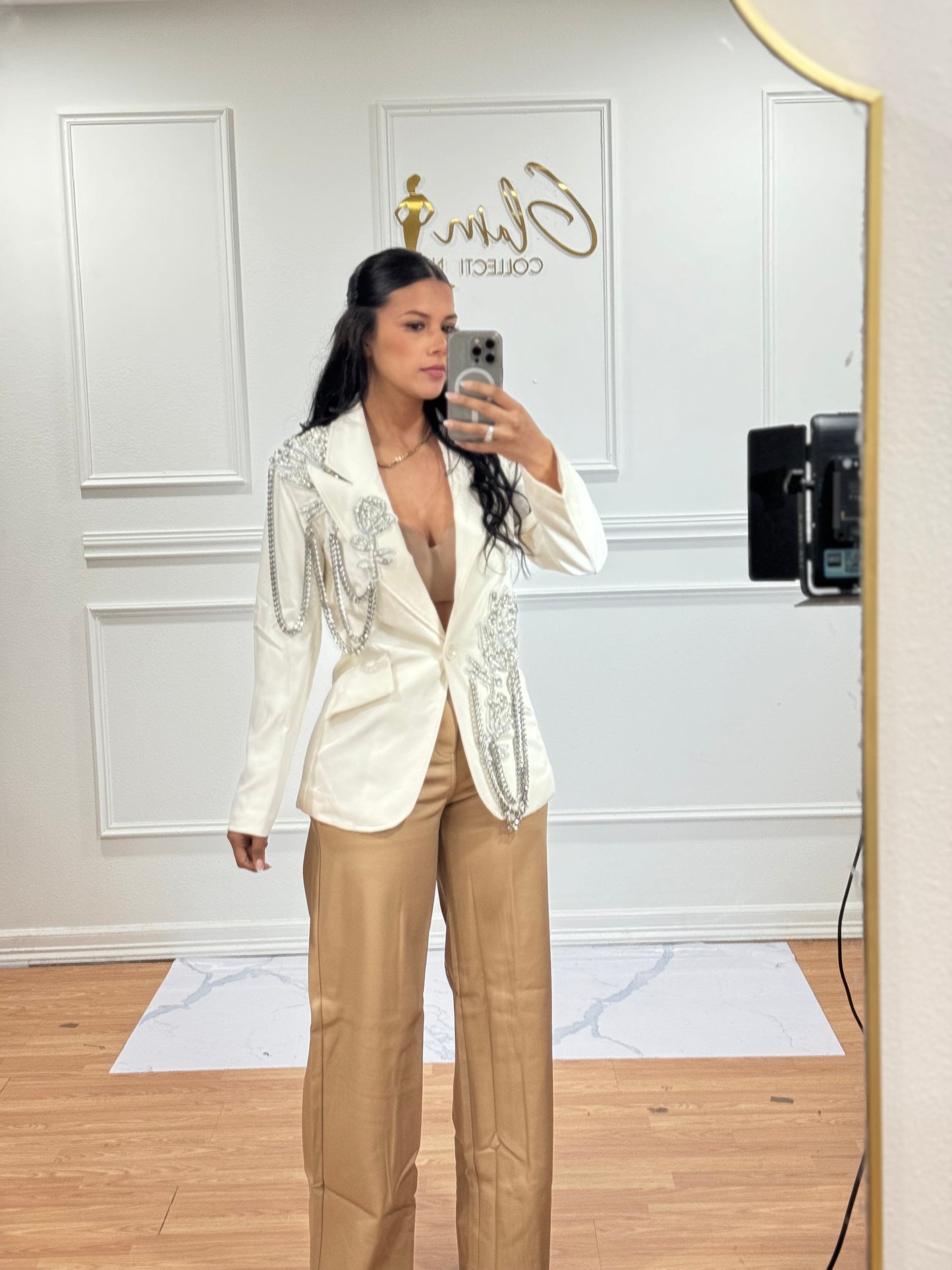 Flower blazer