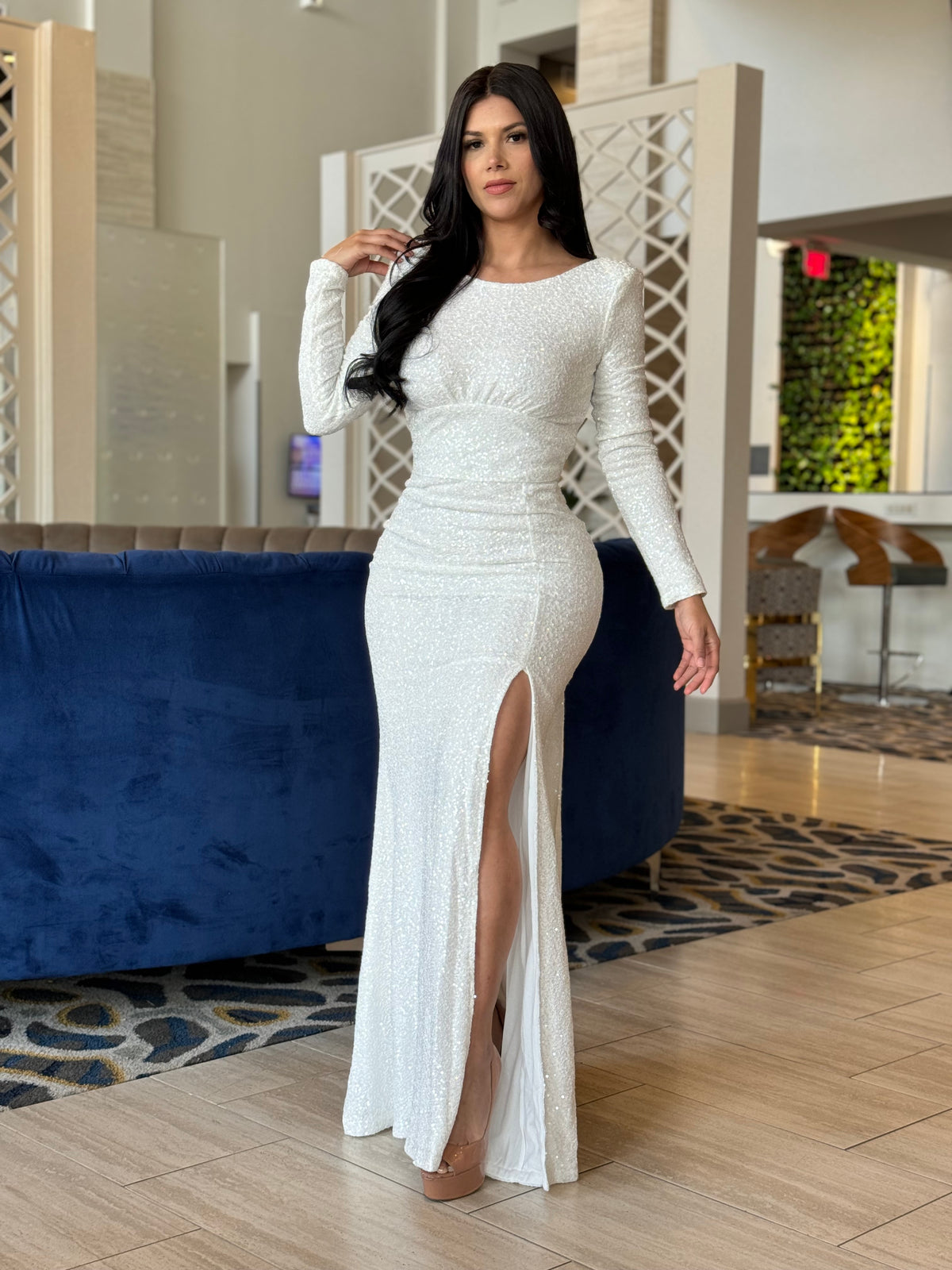 White maxi