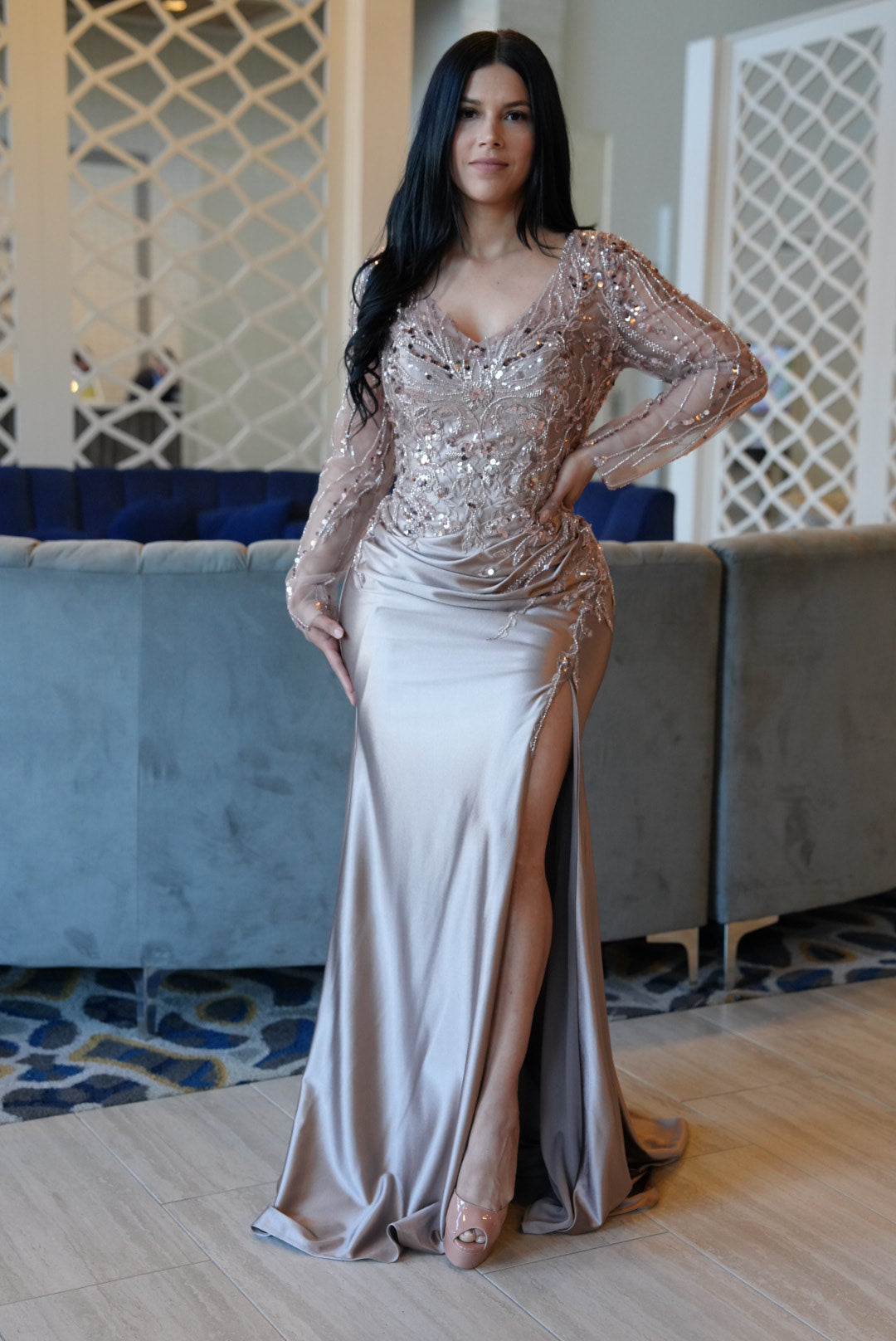 Arena dress(mocha )