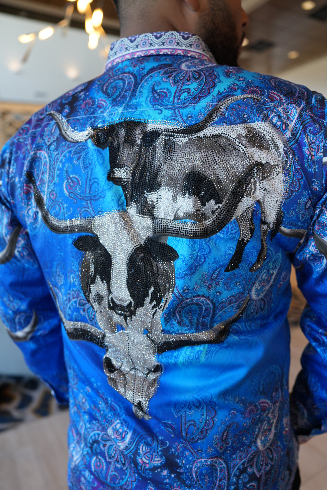 El toro rhinestone shirt