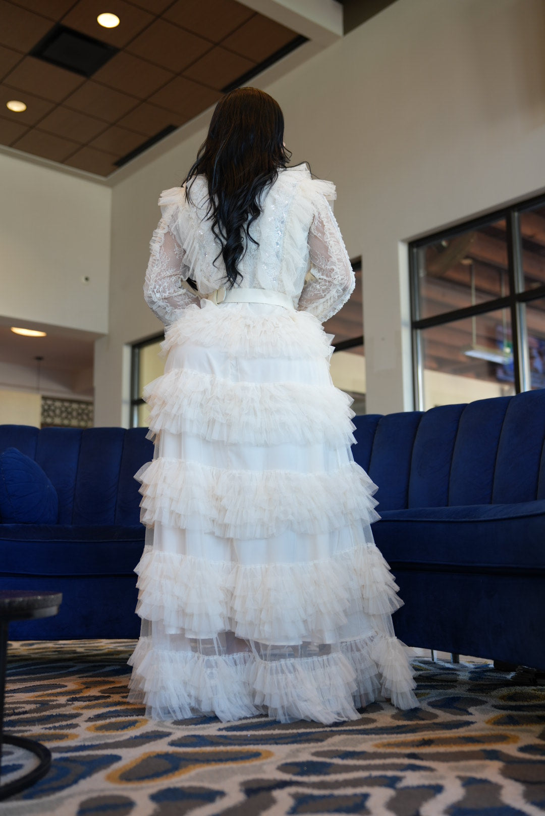 Maritta dress ivory