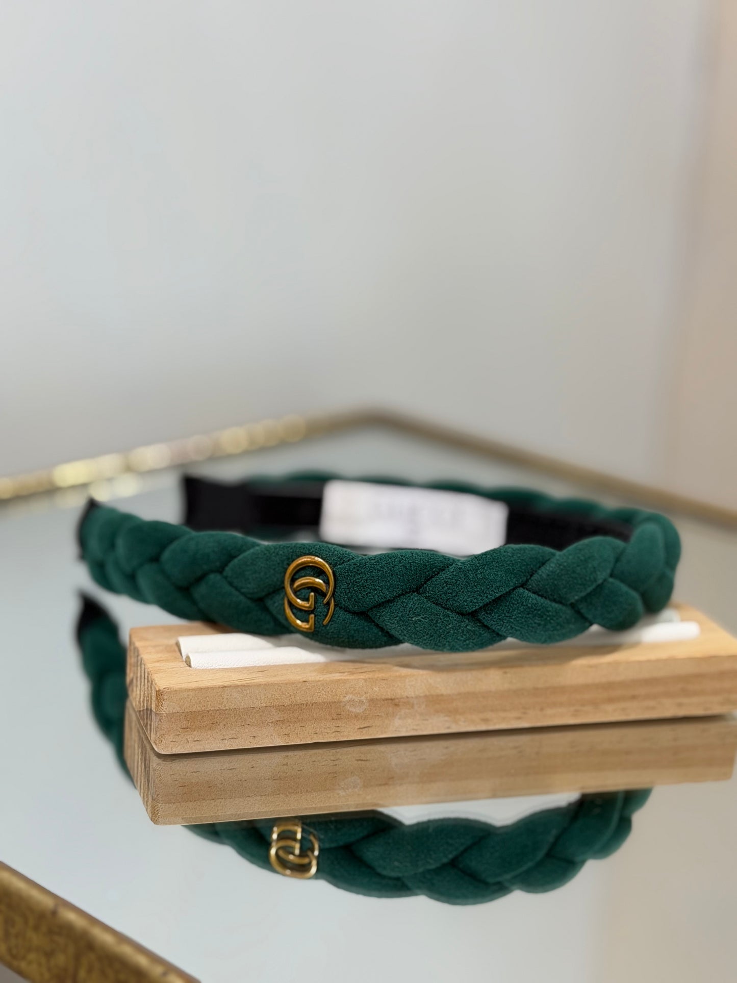 Headband green gg