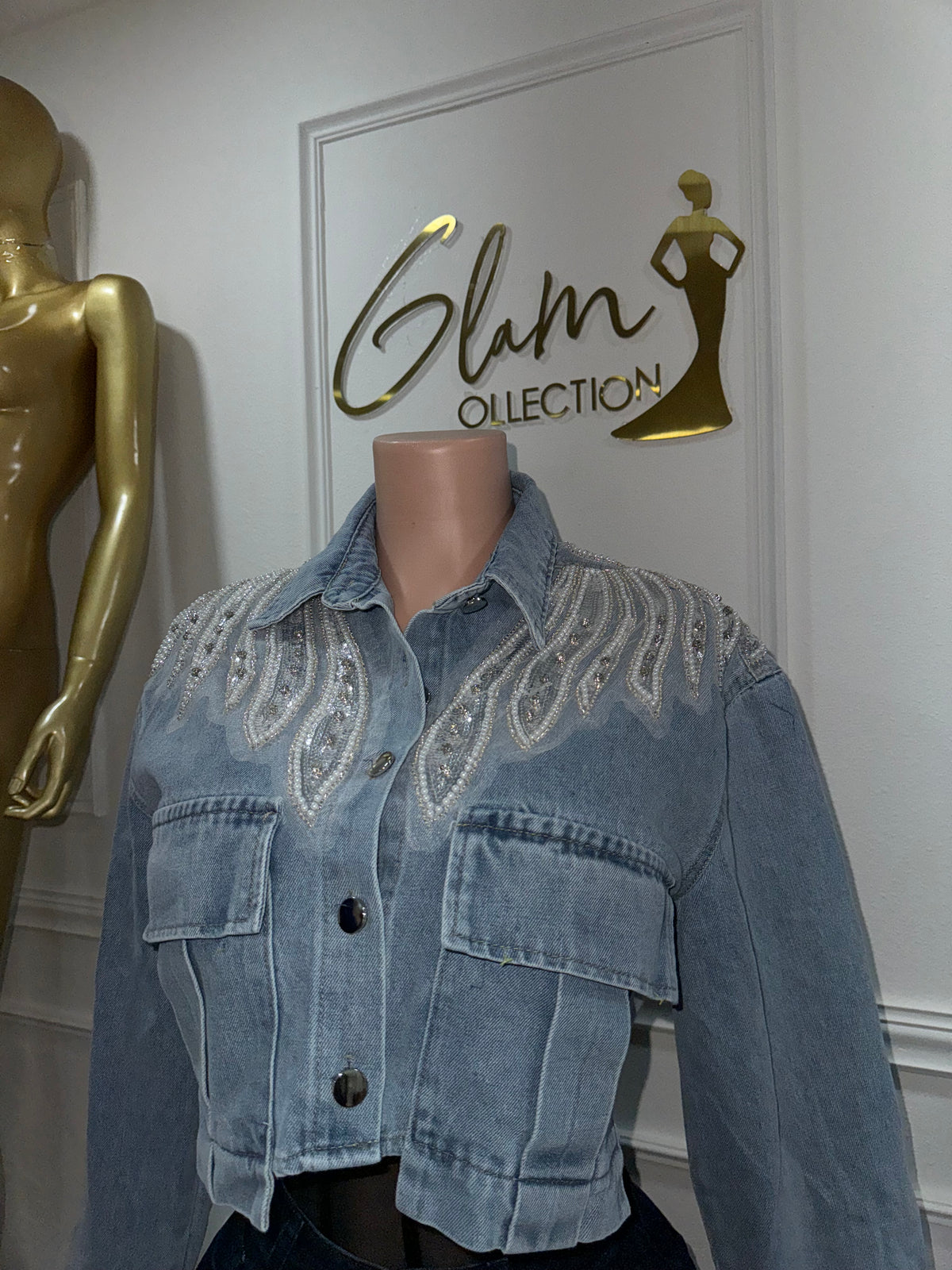 Alicia Demin jacket