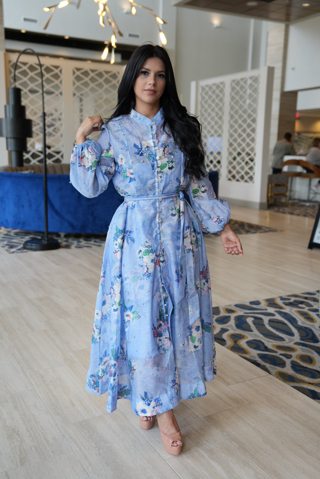 Clara sky blue
