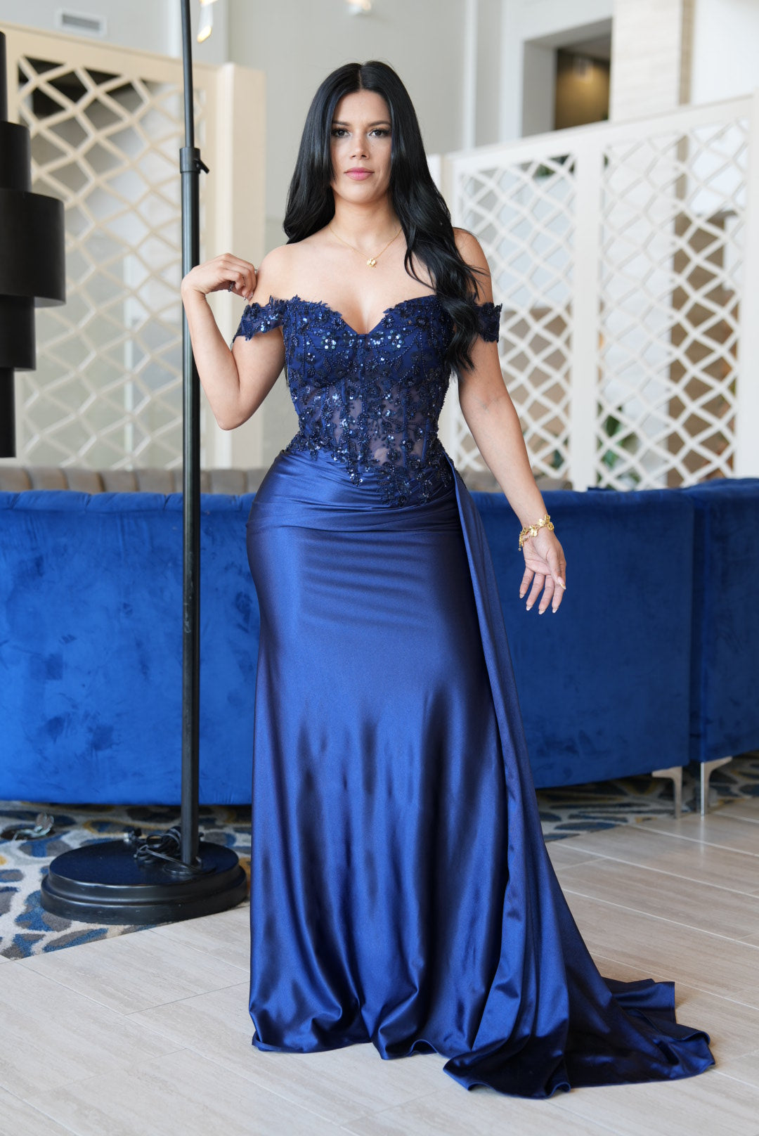Navy maxi