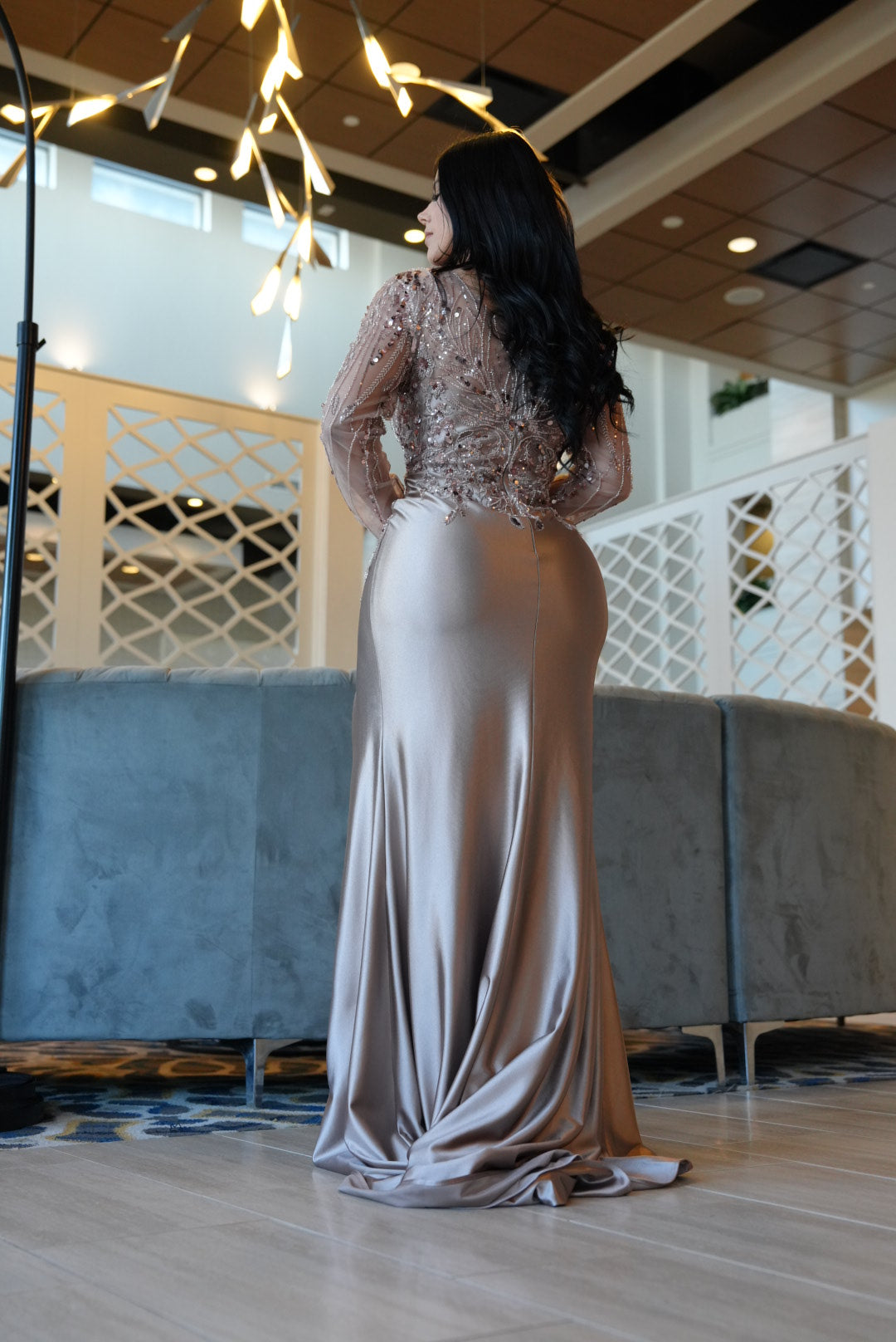 Arena dress(mocha )