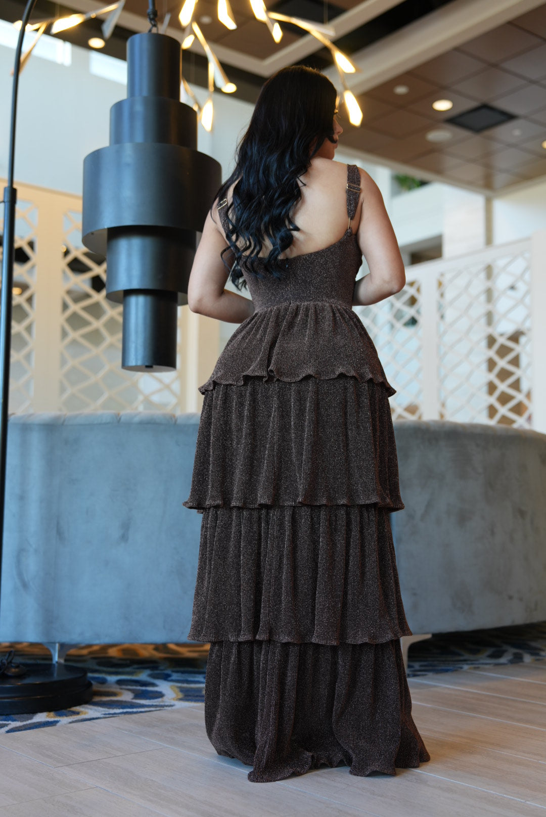 Marisol dress brown