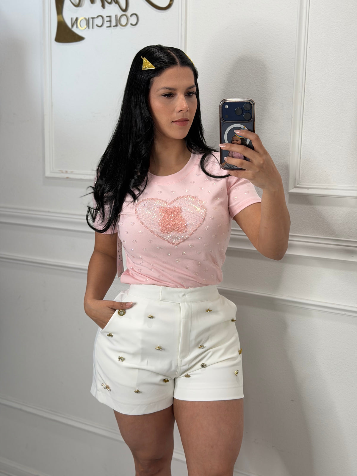 Crystal pearl SHORT