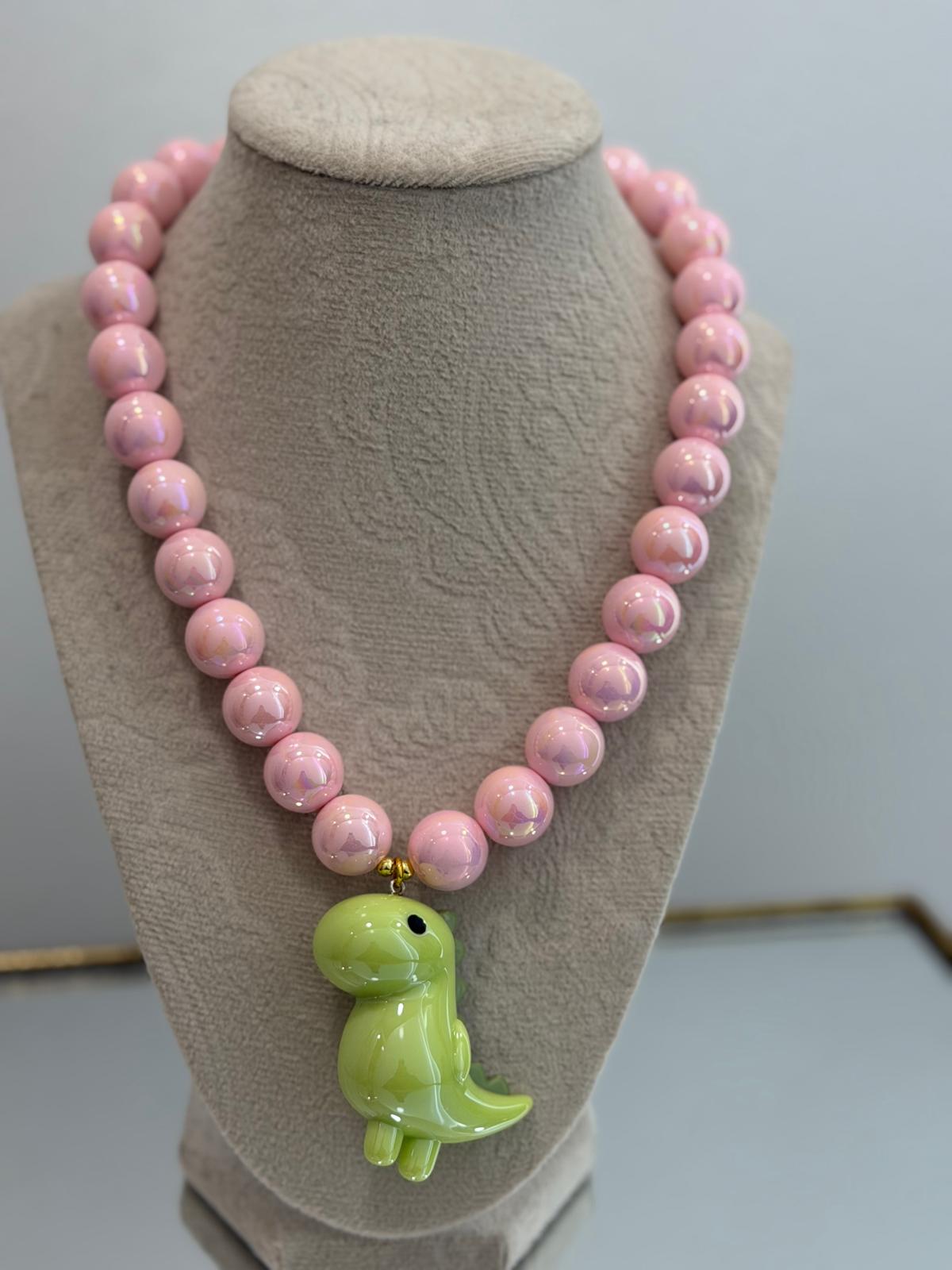 Dinosaur necklace