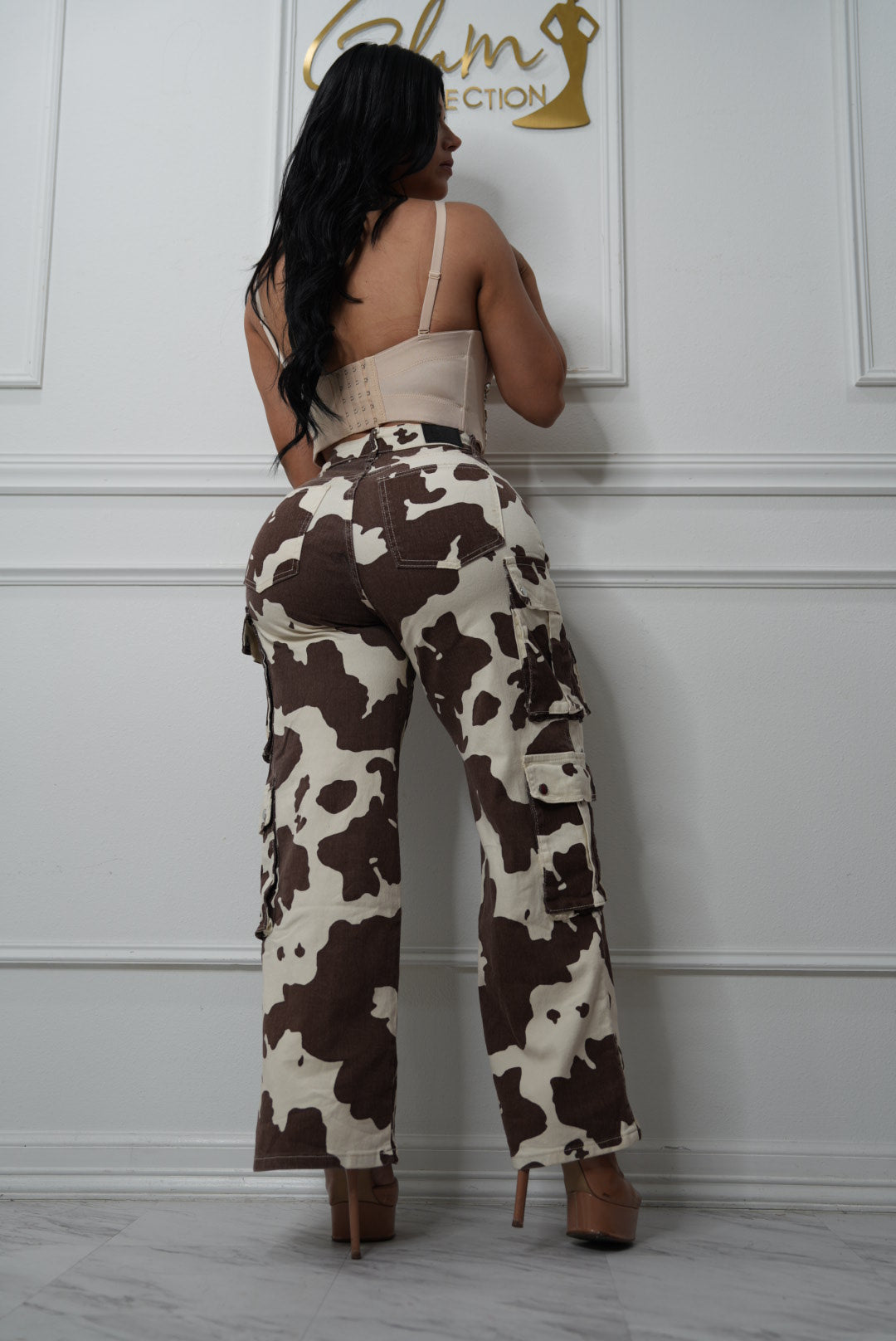 Cargo cow jeans