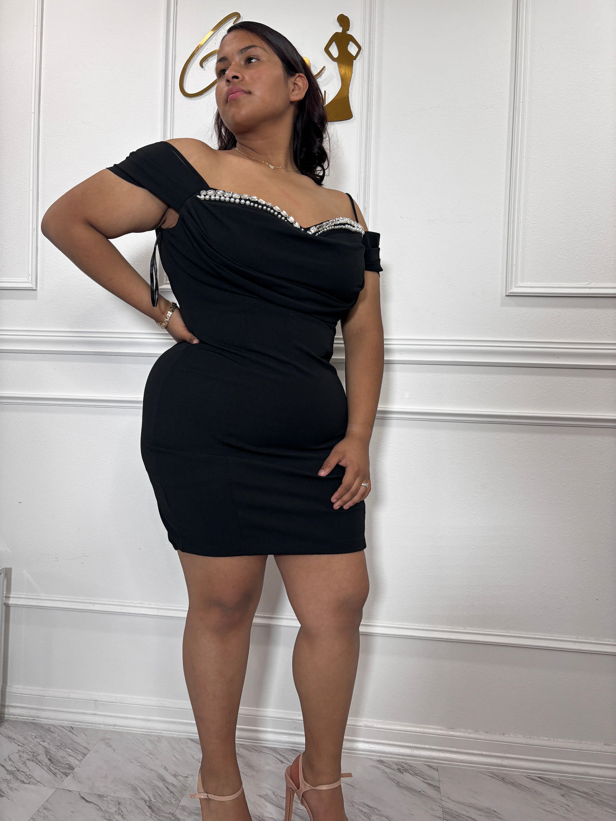 Perlasblackdress