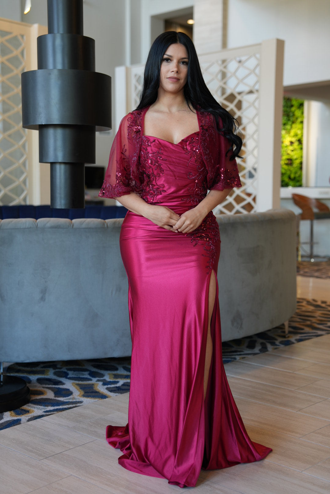 Mery maxy burgundy