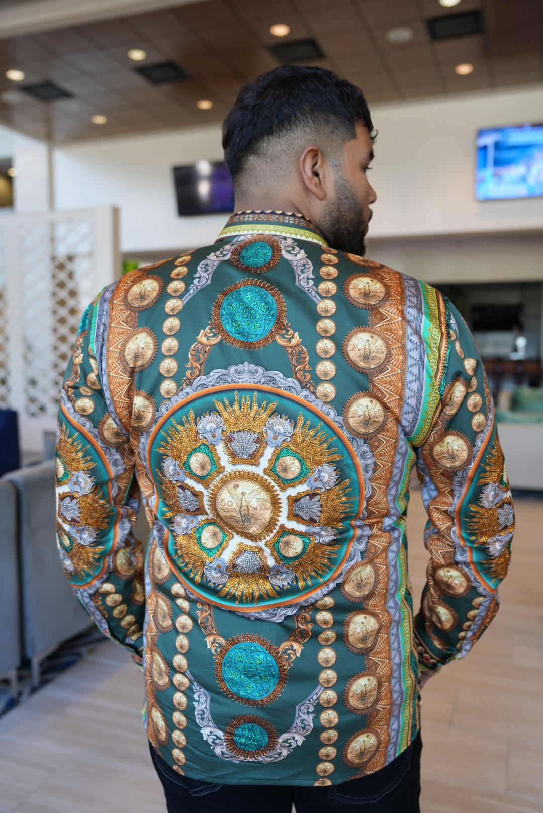 El centenario rhinestone shirt
