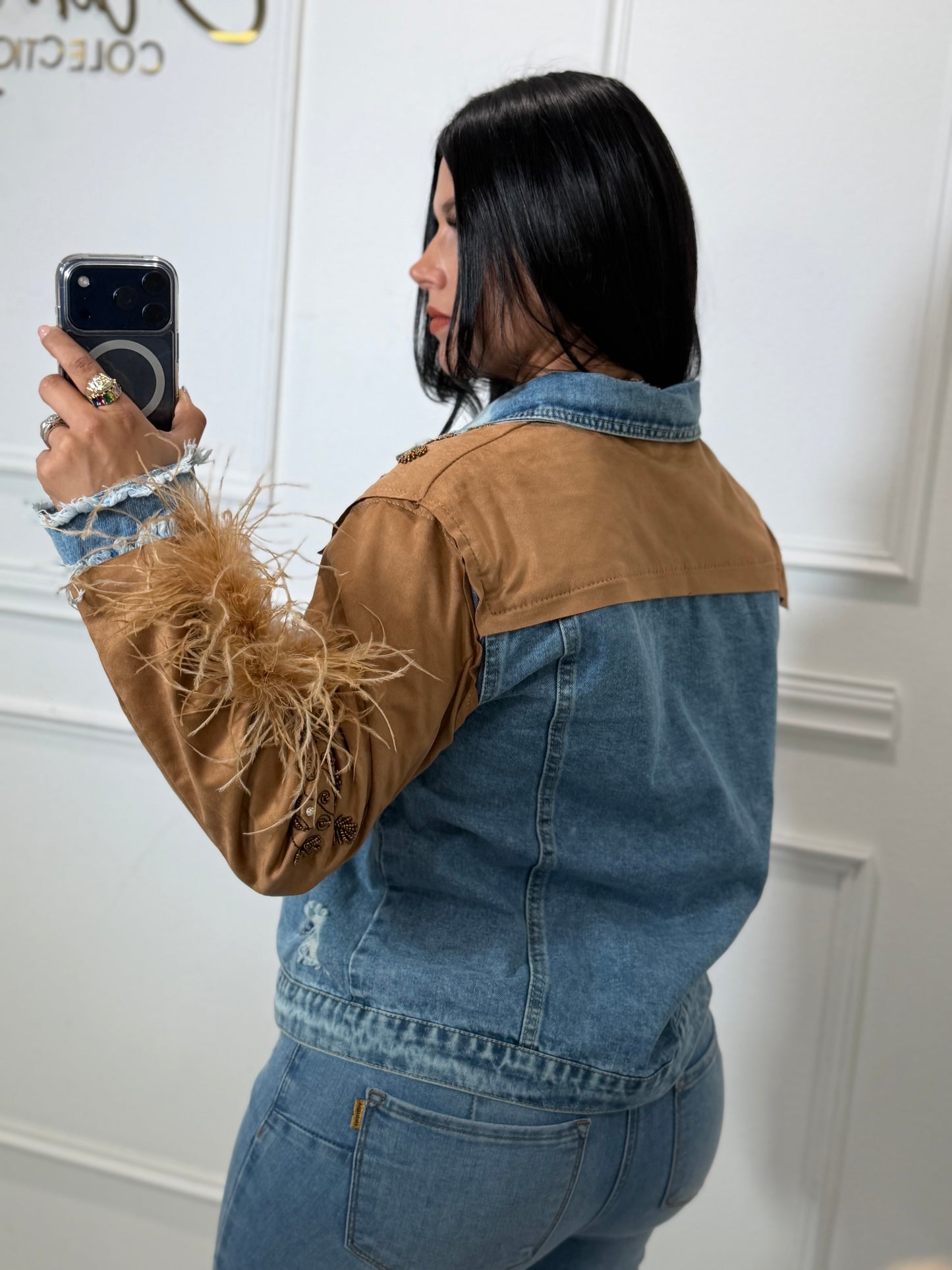 Denim jacket NO belt