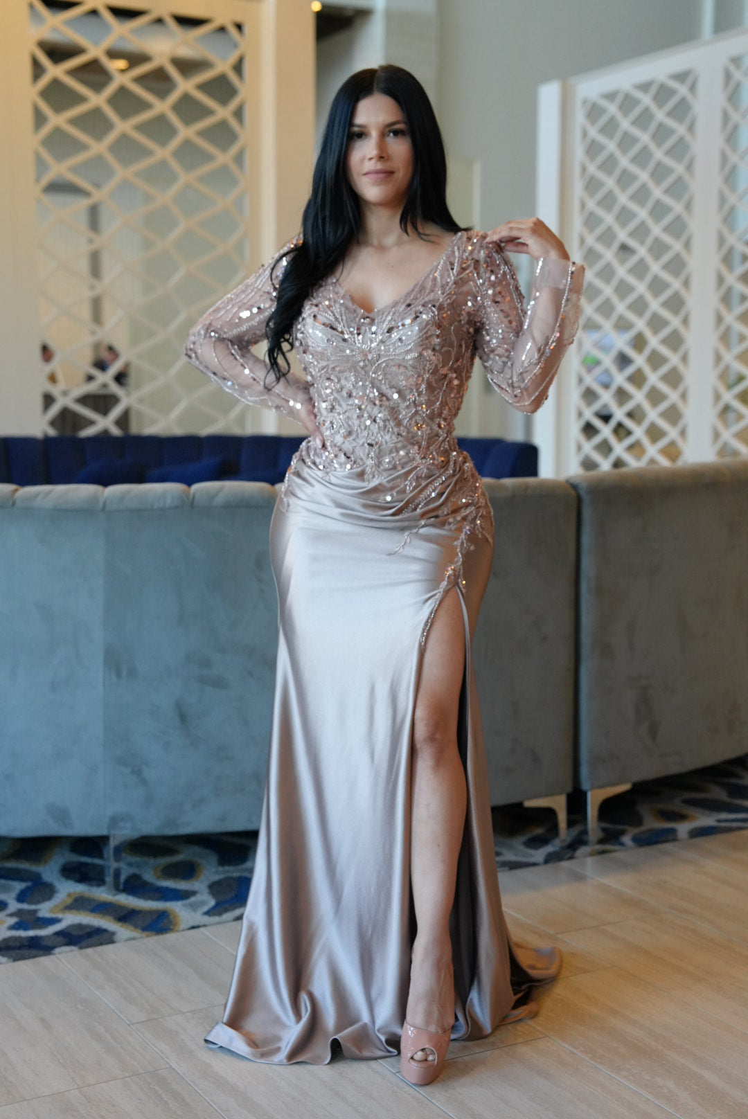 Arena dress(mocha )