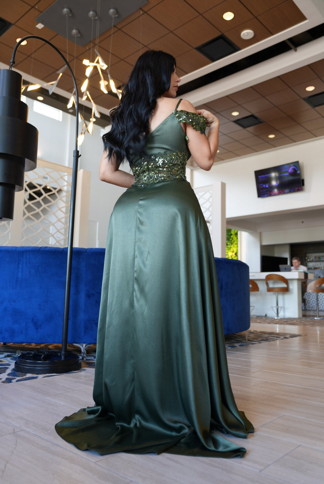 Lupita olive maxi