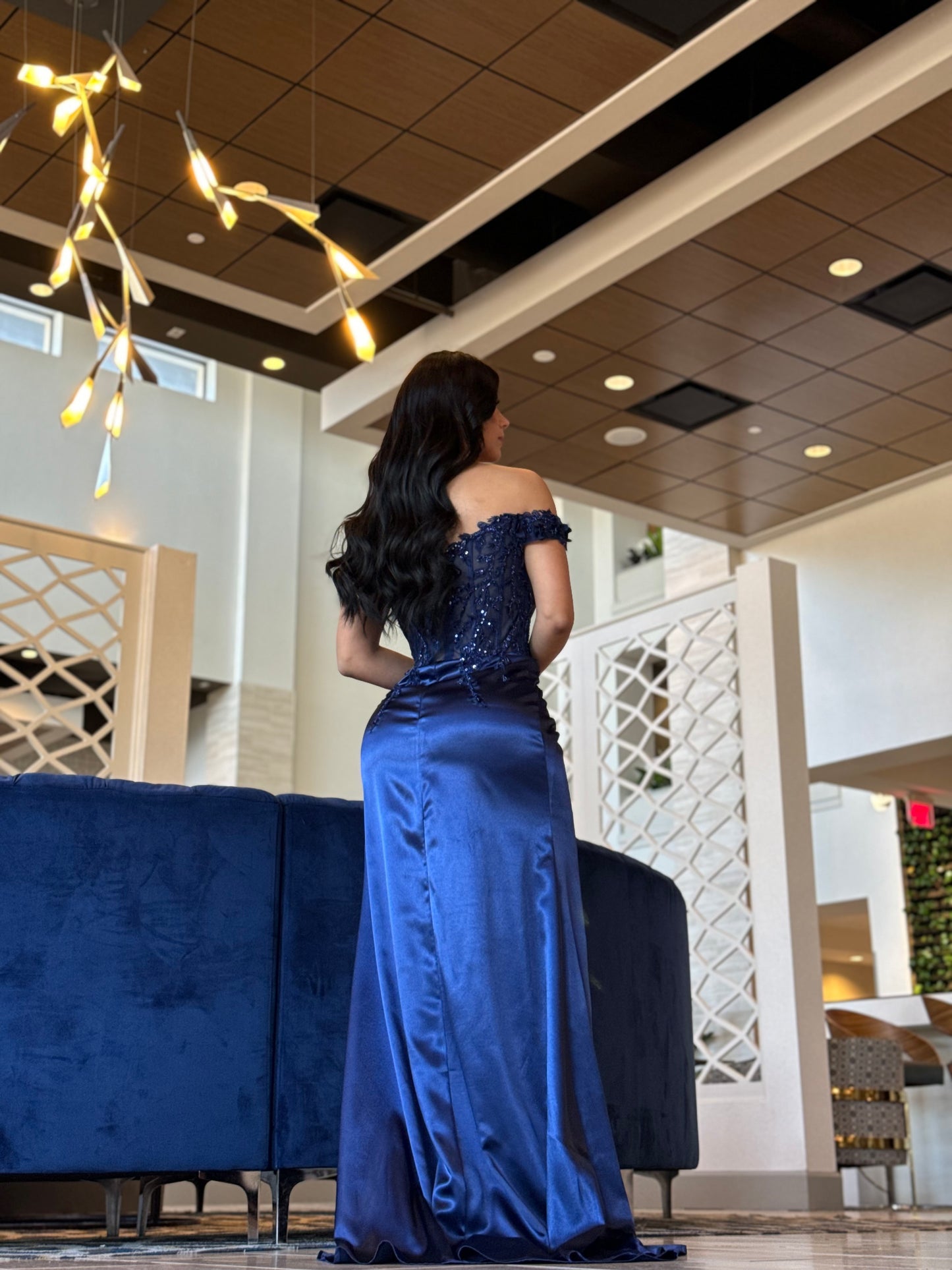 Navy maxi