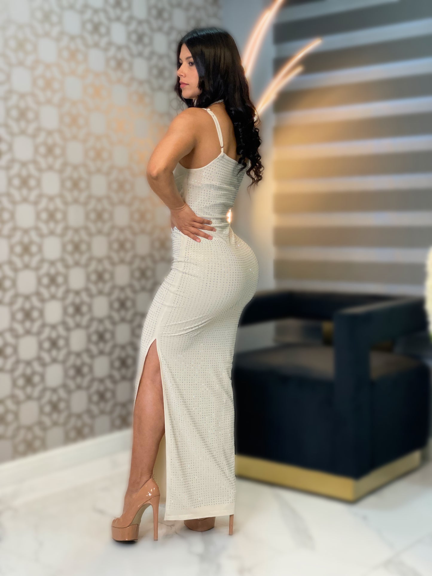 Beige dress