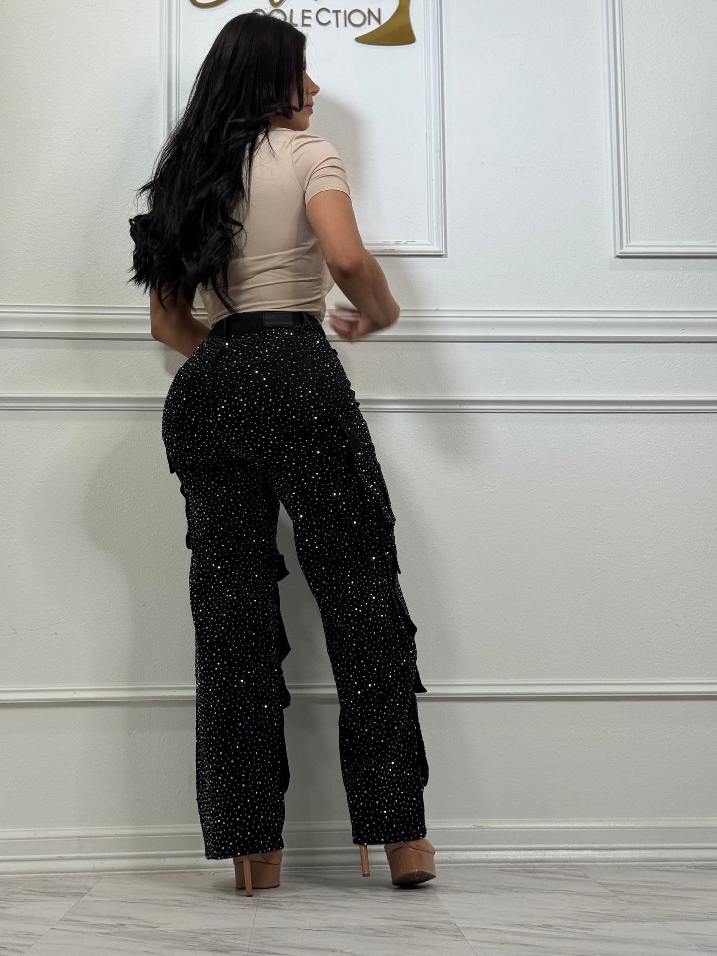 Cargo black Demin