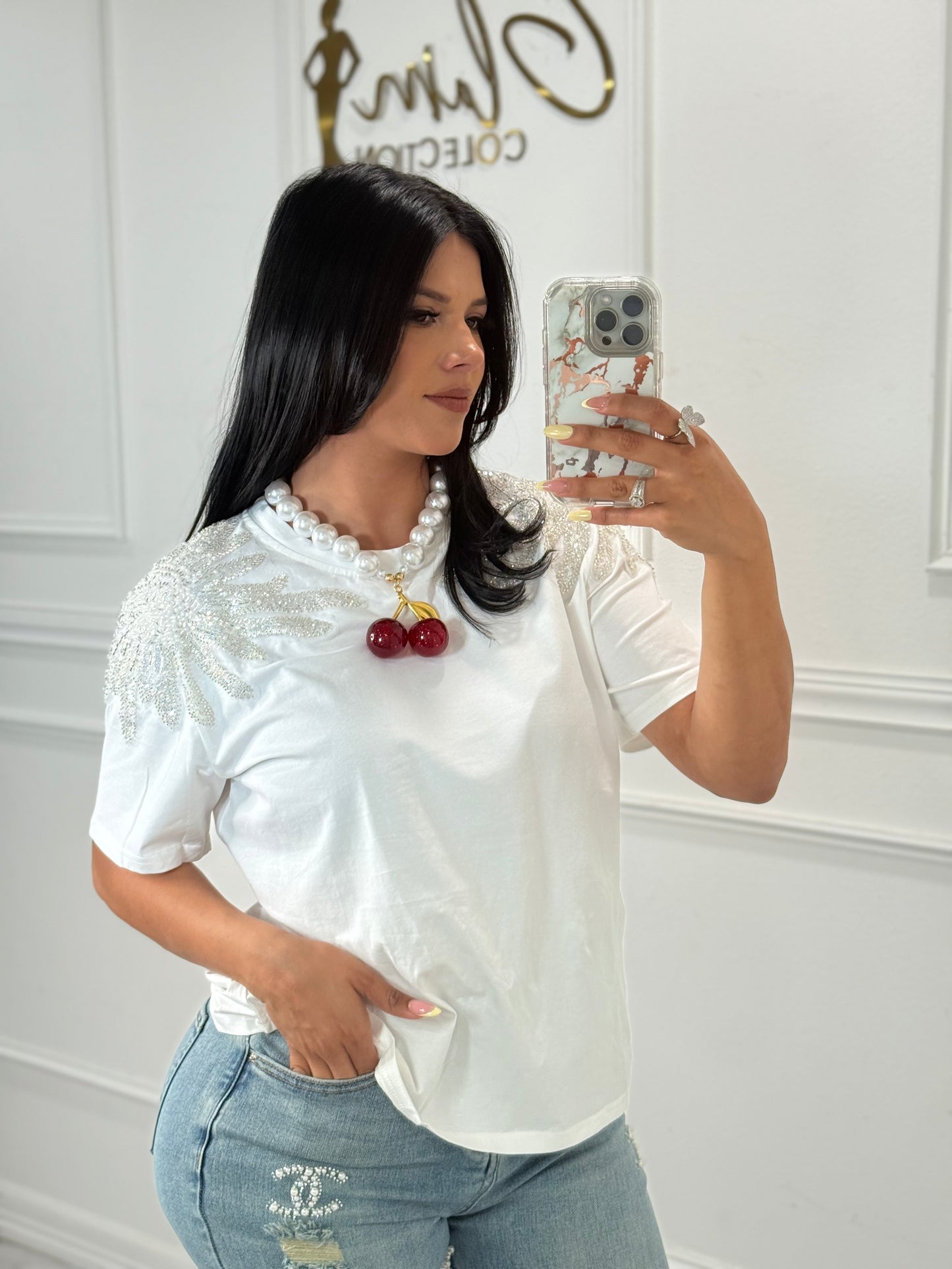 White top