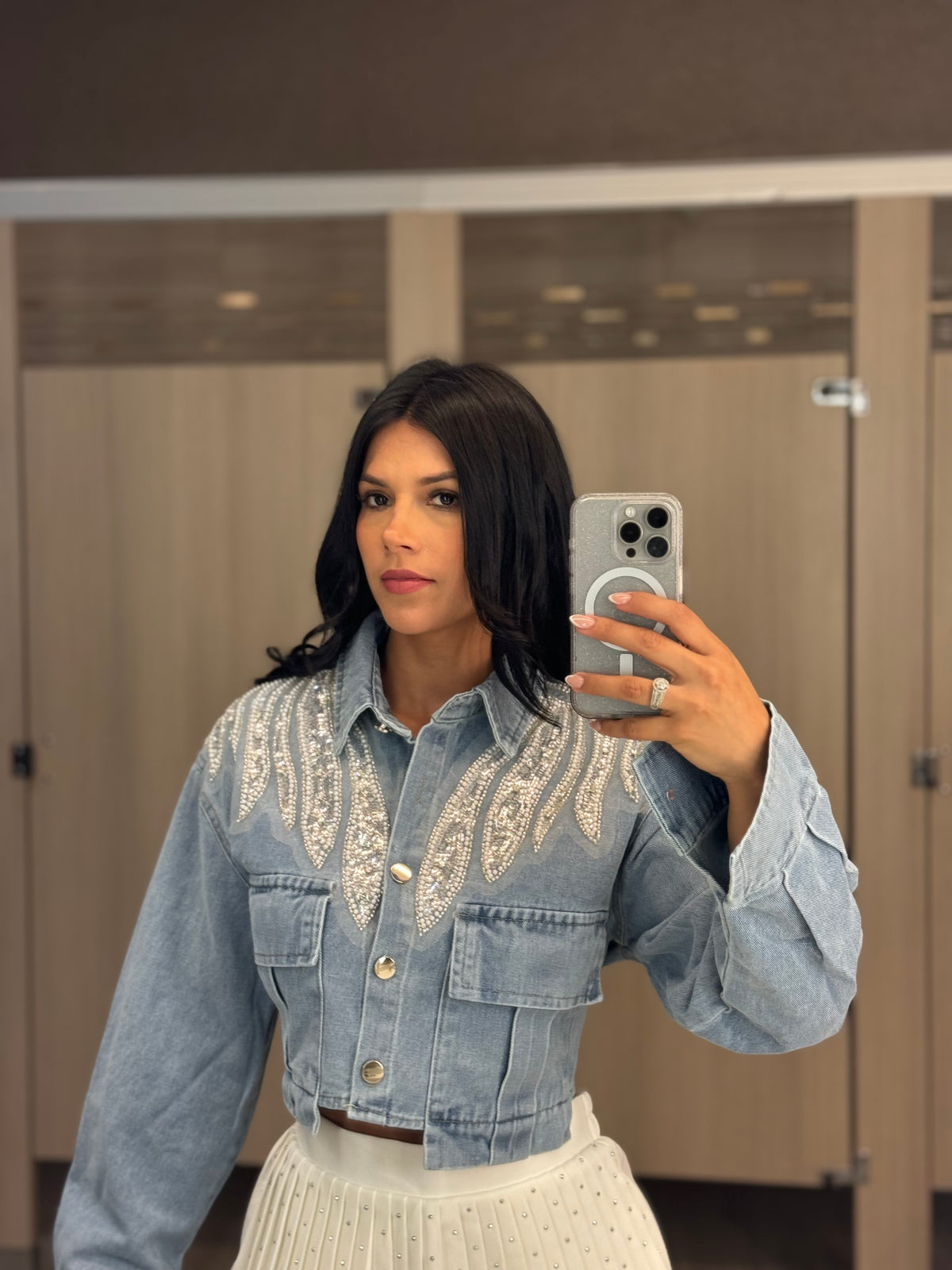 Alicia Demin jacket