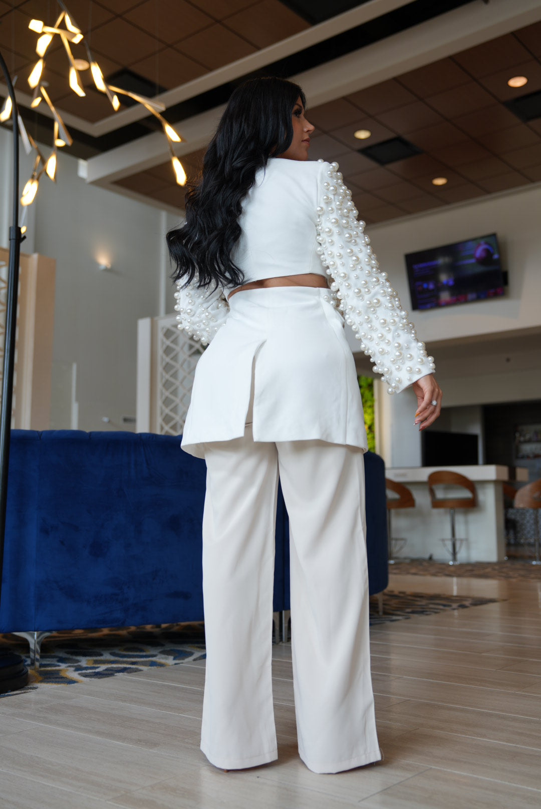 White Blazer