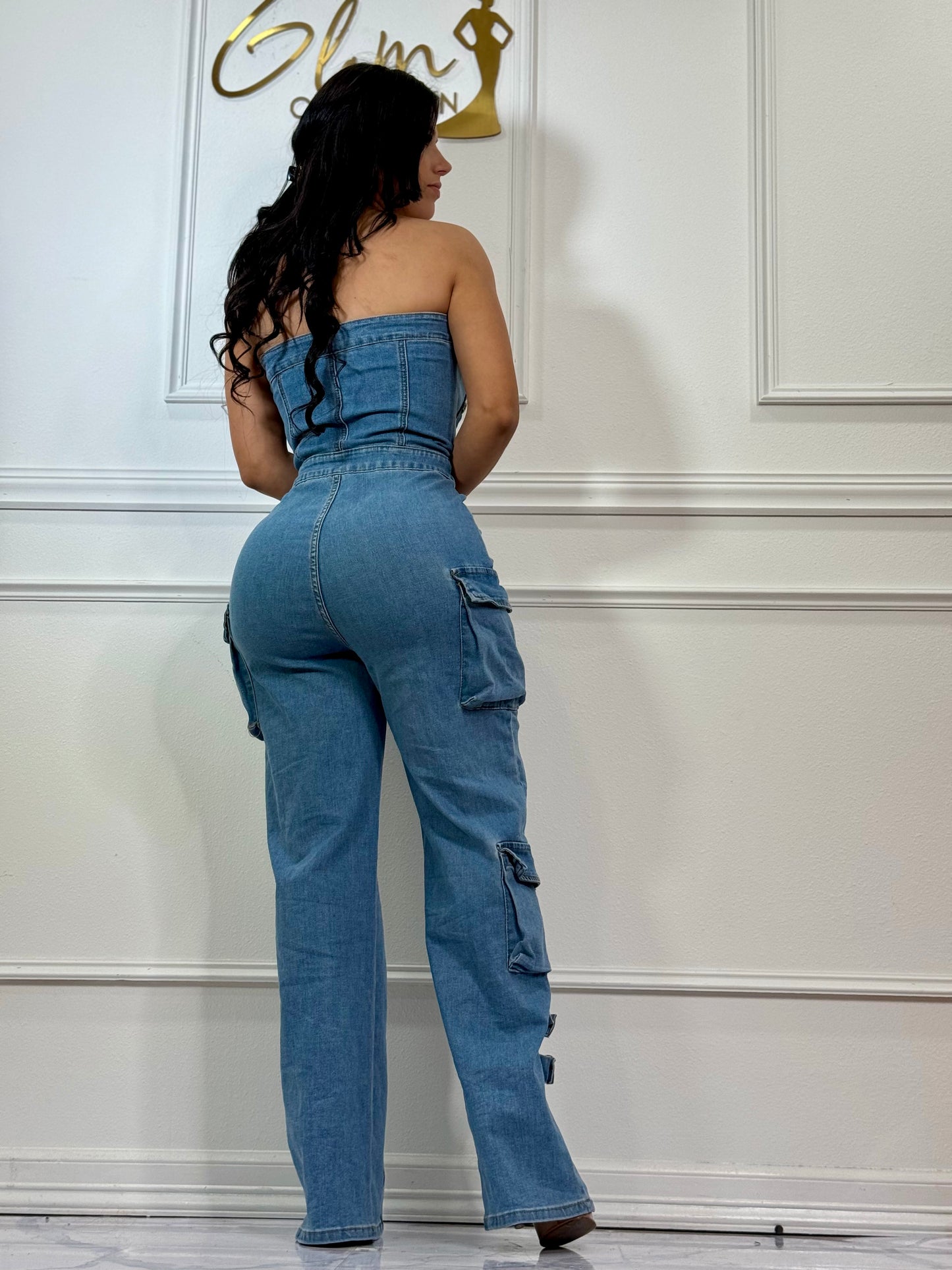 Demin jumpsuit