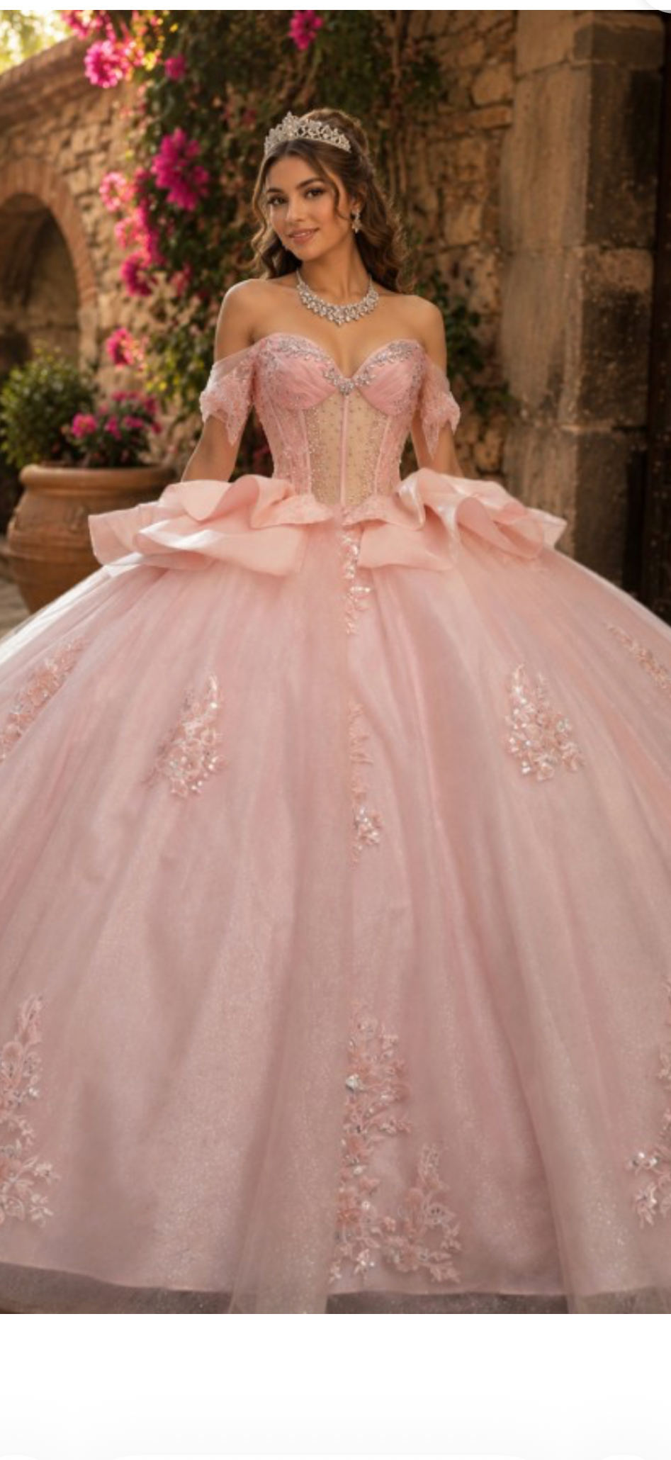 Pink quinsenera