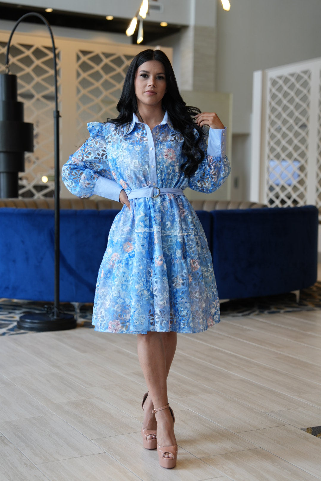 Merari lace dress