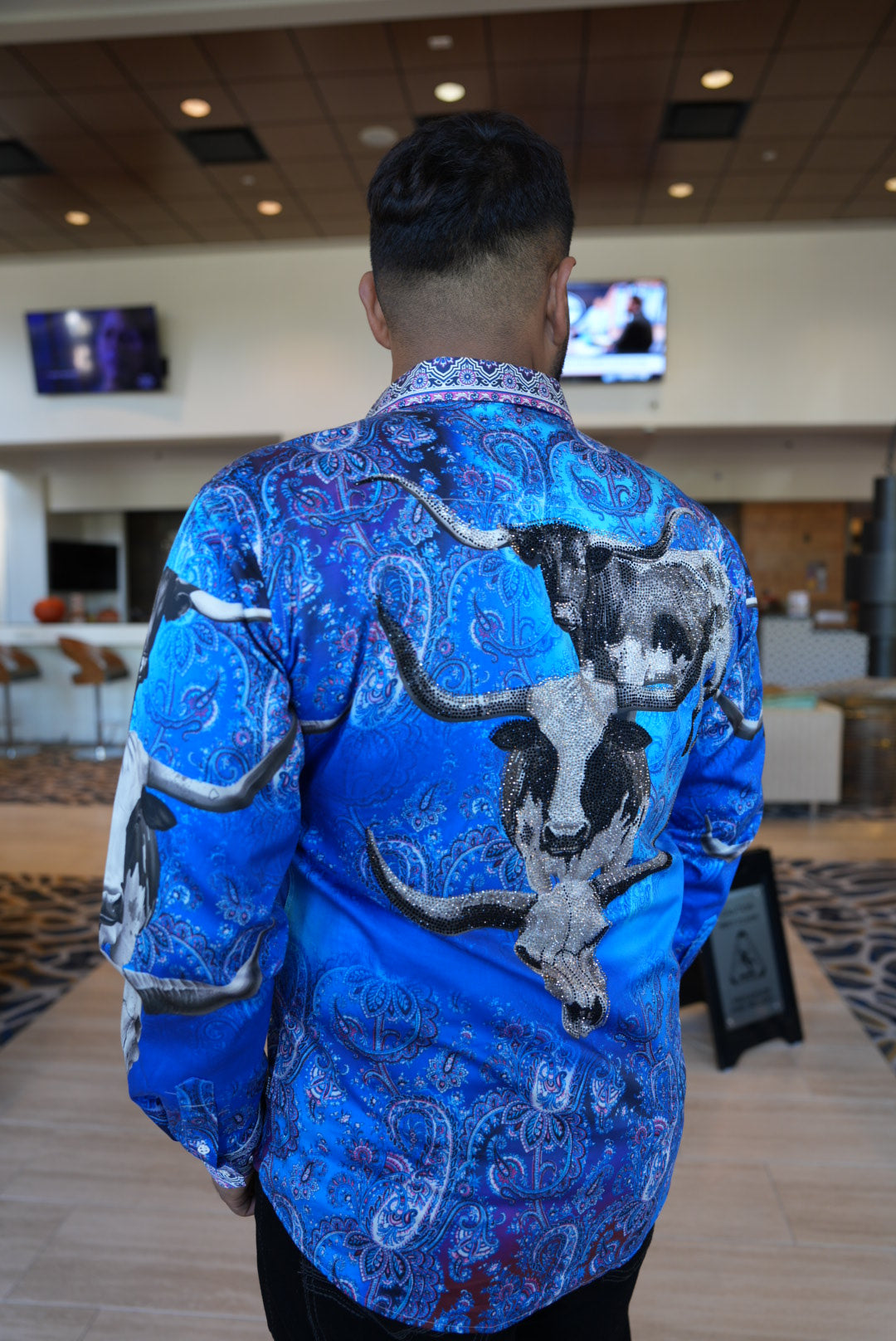 El toro rhinestone shirt