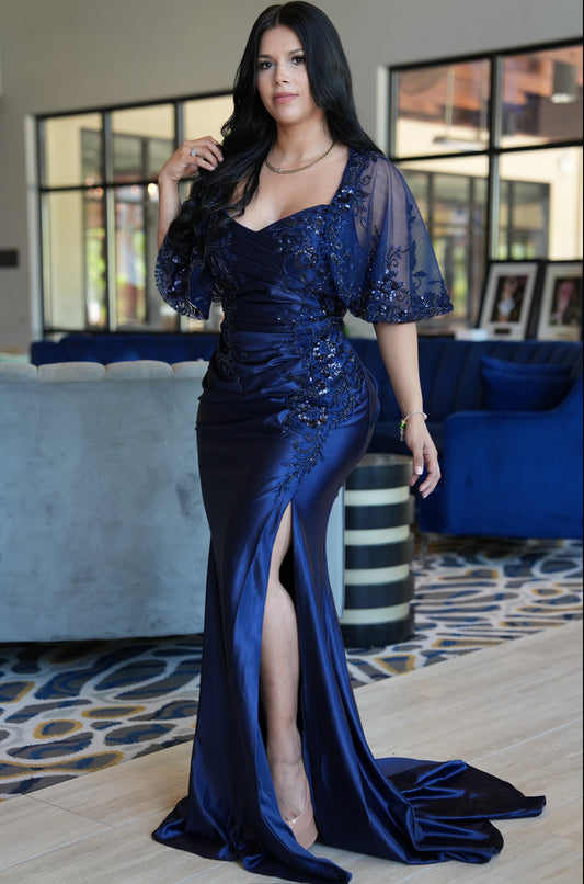 Mery maxi navy