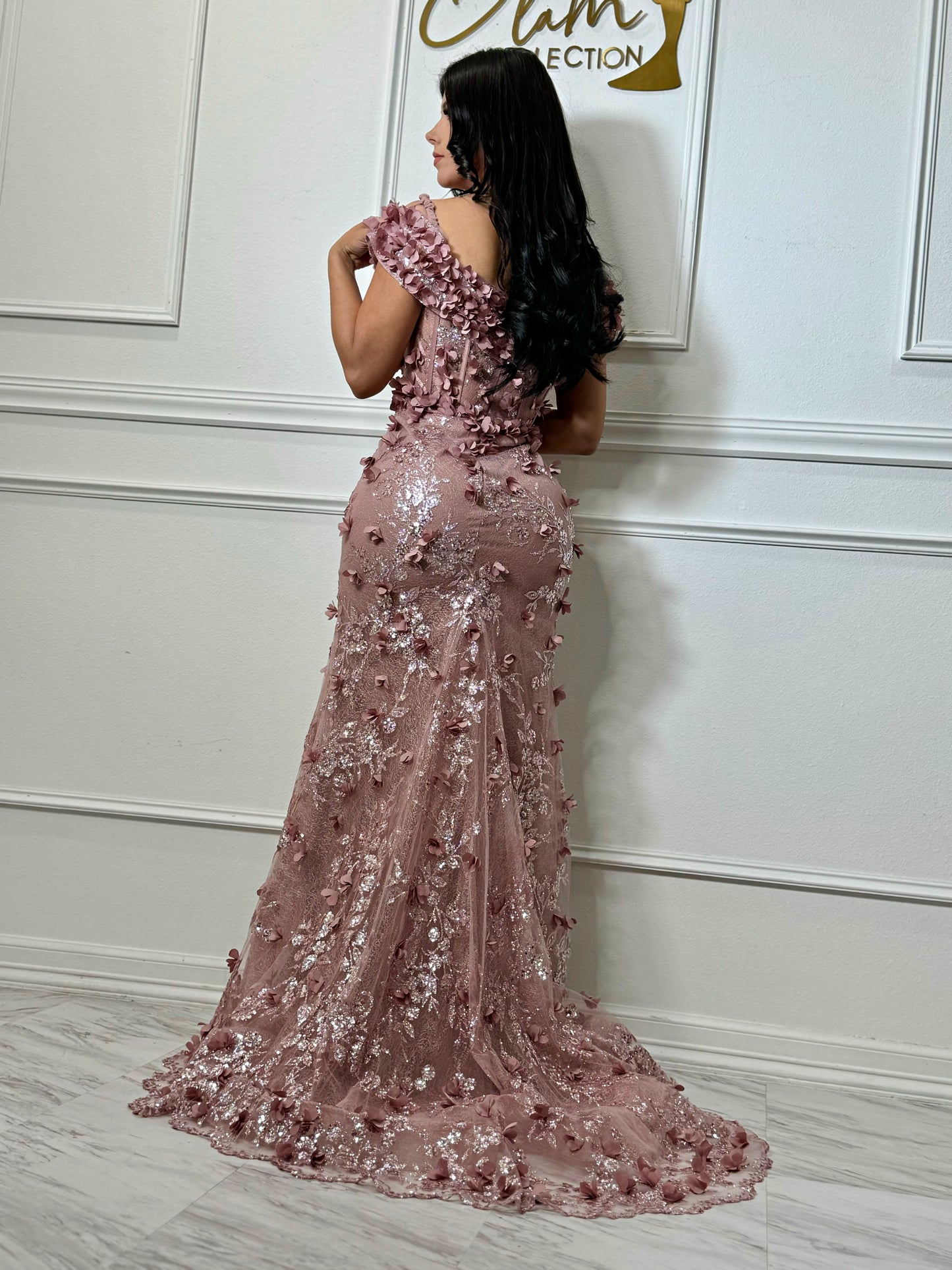 Mauve dress