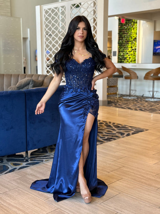 Navy maxi