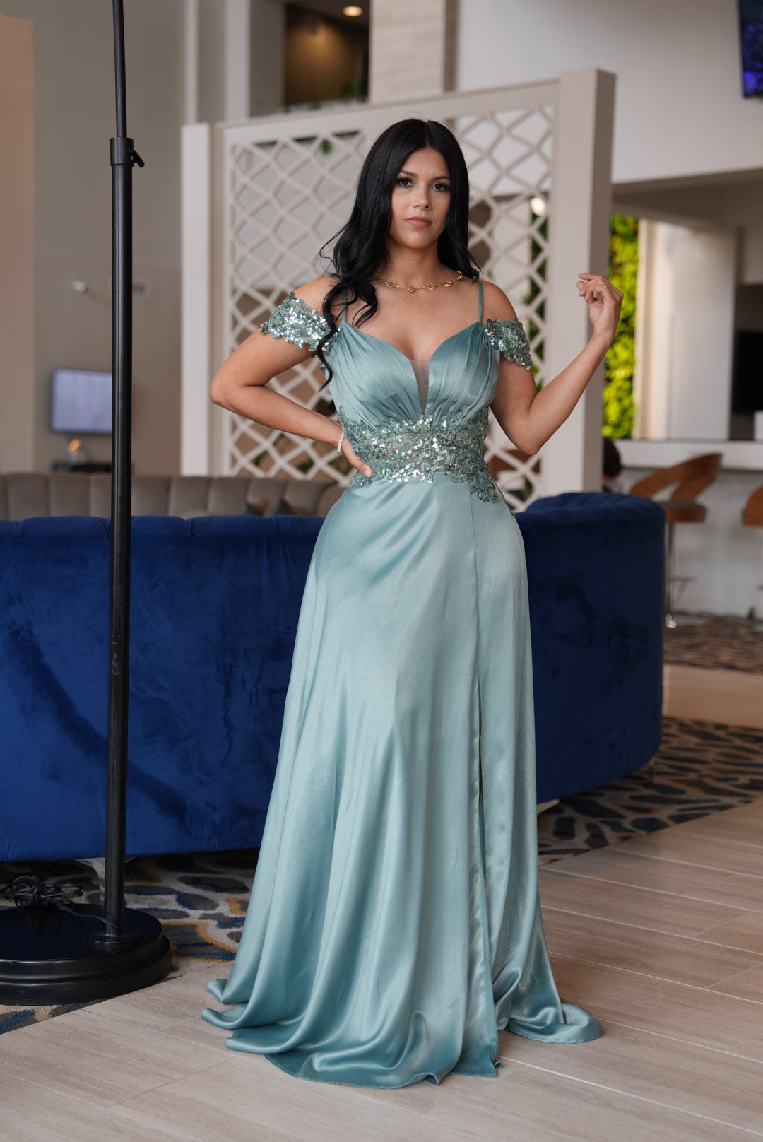 Lupita Sage maxi
