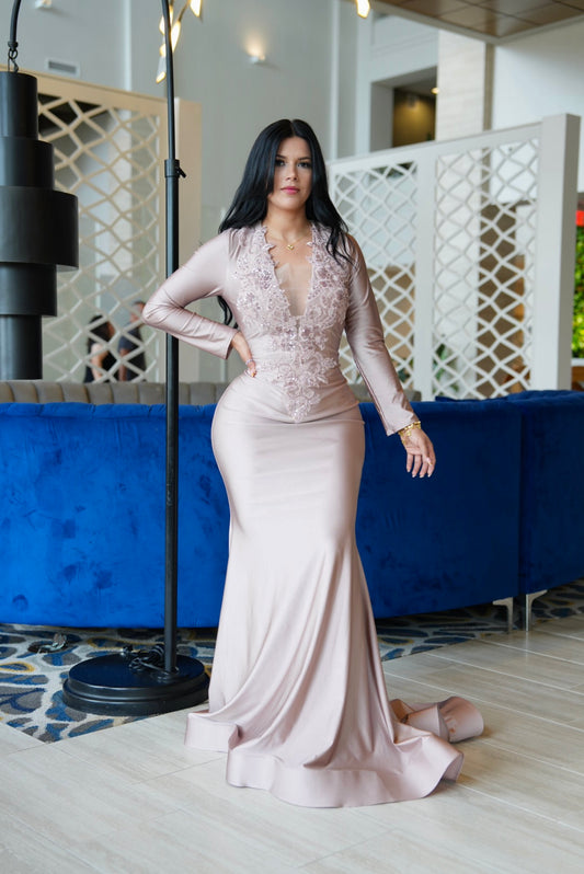 Blush maxi