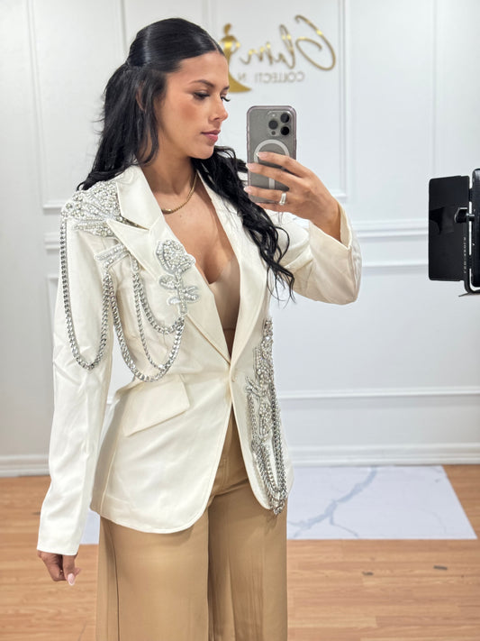 Flower blazer