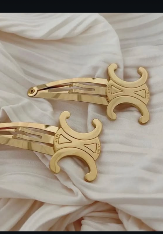 Gold clip each one