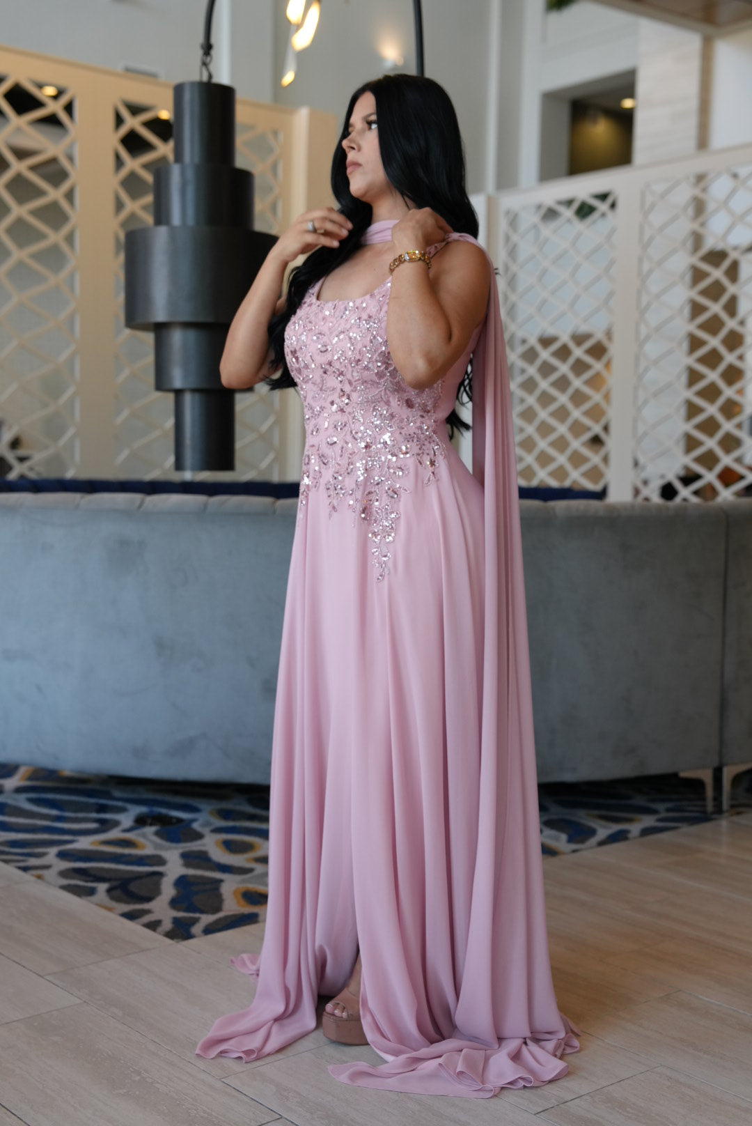 Queen dress Pink