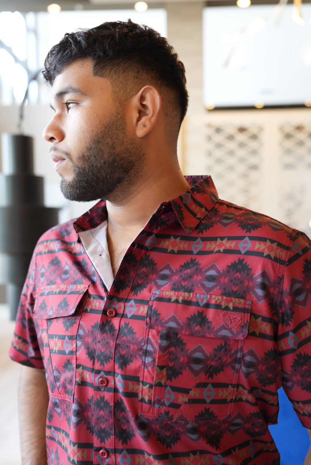 Red short sleeve